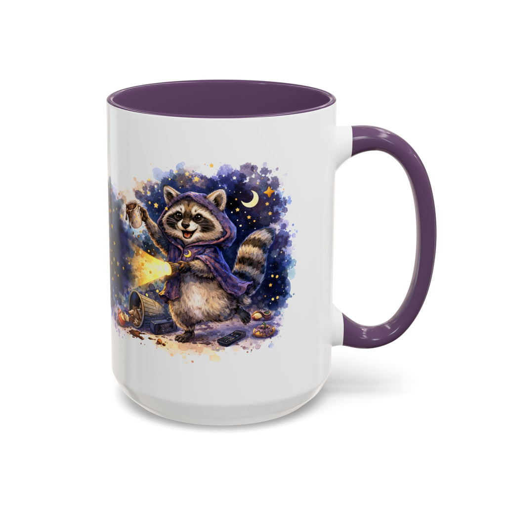 Raccoon Night Explorer Accent Coffee Mug (11/15oz)