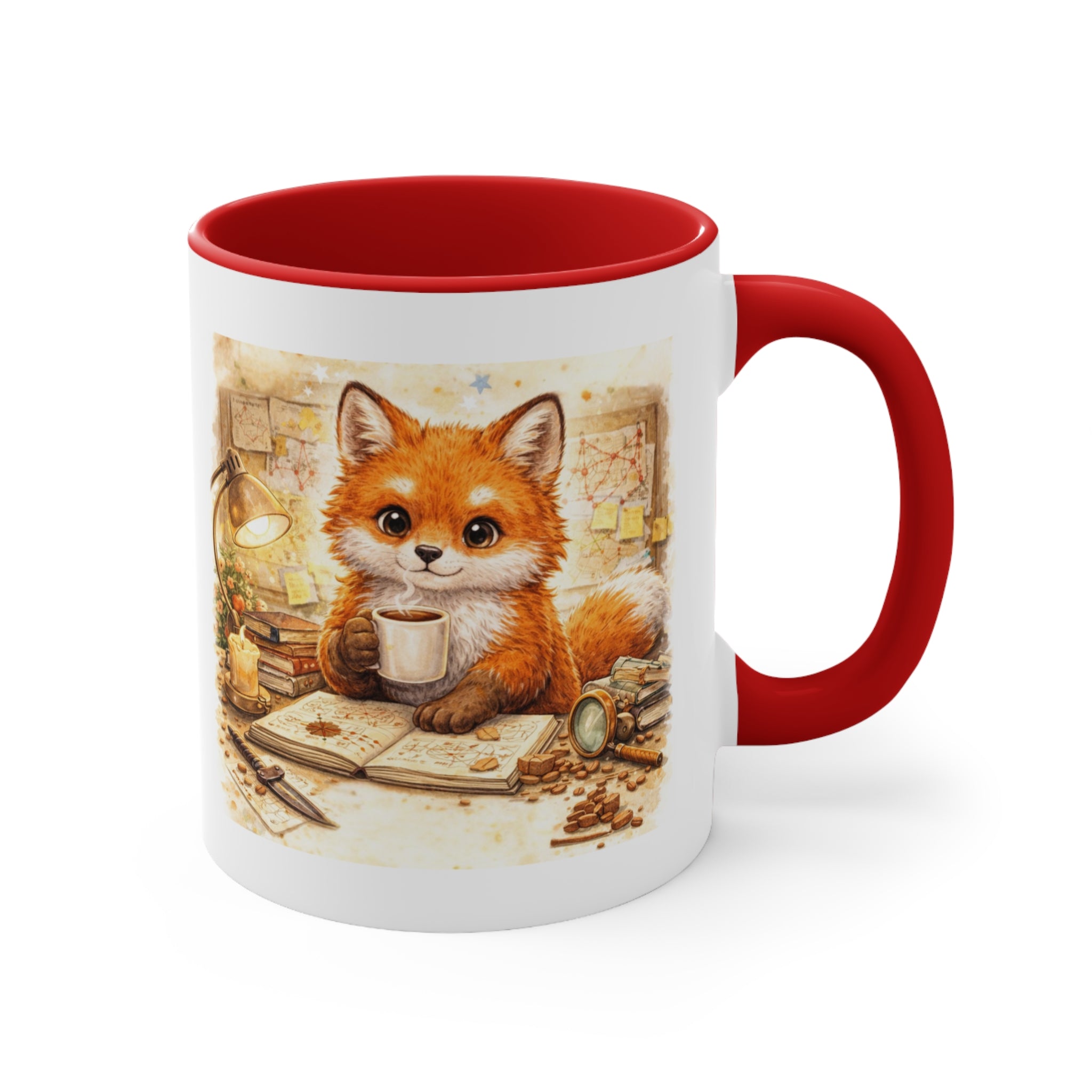 Cunning Plans Accent Mug —  Coffee Cup
