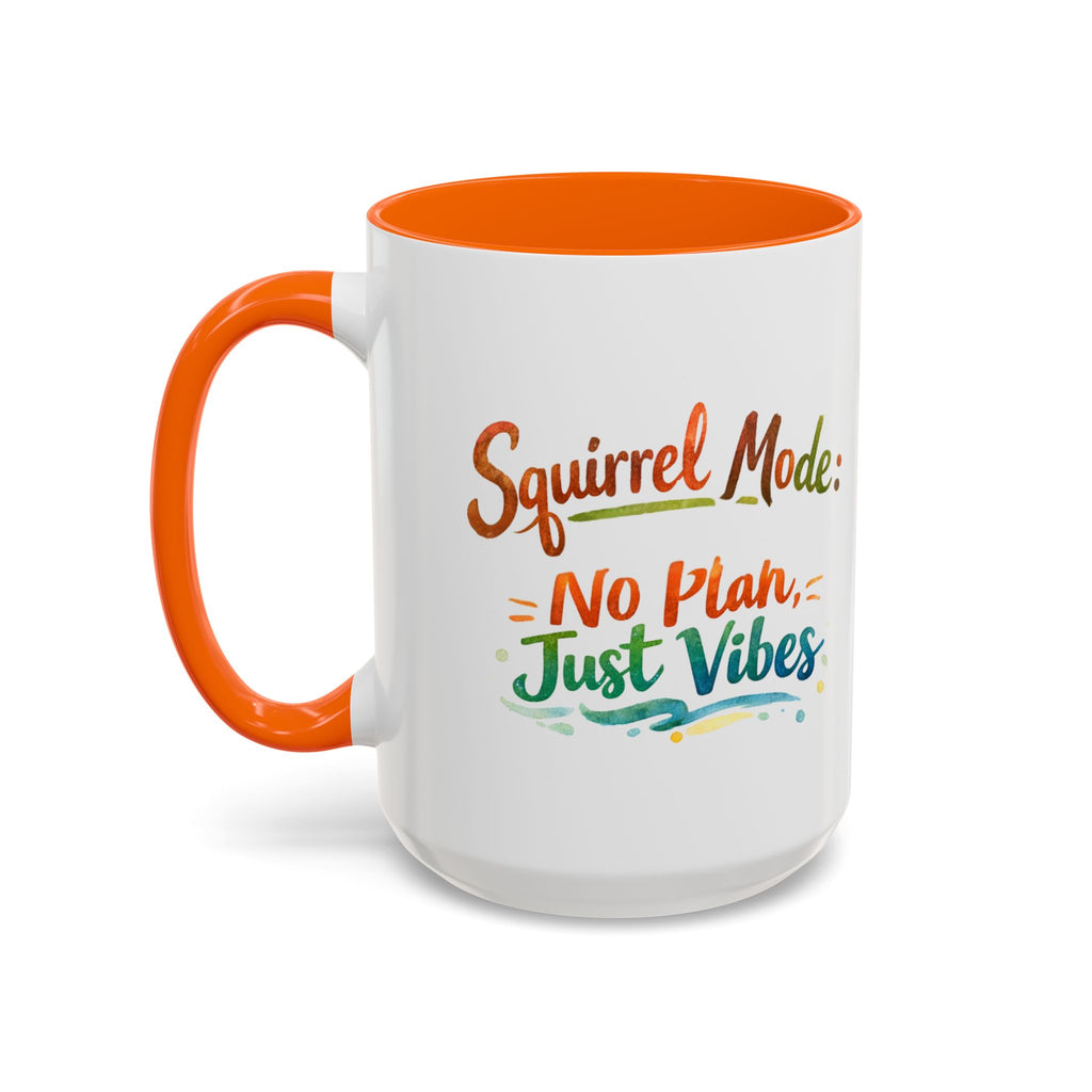 Cool Skateboarding Squirrel Accent Coffee Mug – 'Autumn Vibes' 11/15oz