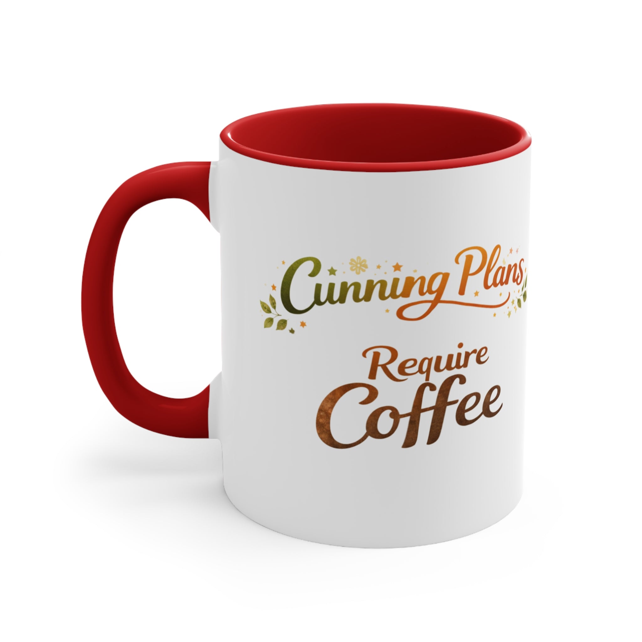 Cunning Plans Accent Mug —  Coffee Cup