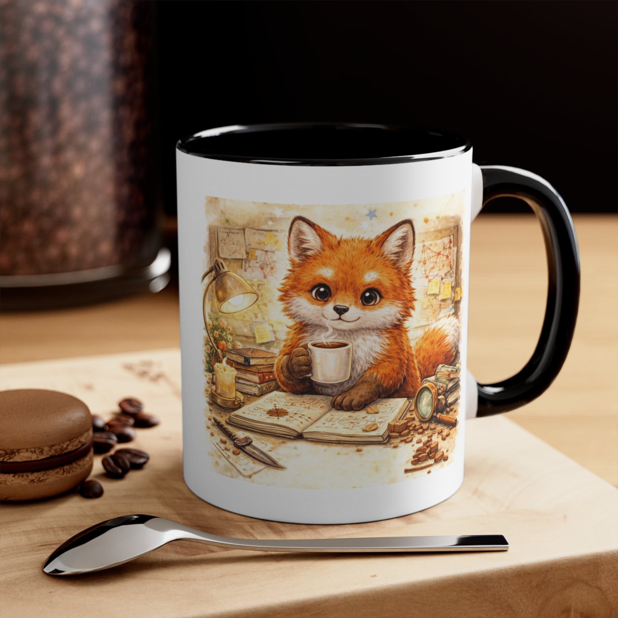 Cunning Plans Accent Mug —  Coffee Cup