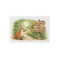 Outdoor Rug — Fox Woodland "All Paths Lead Somewhere" Scenic Doormat