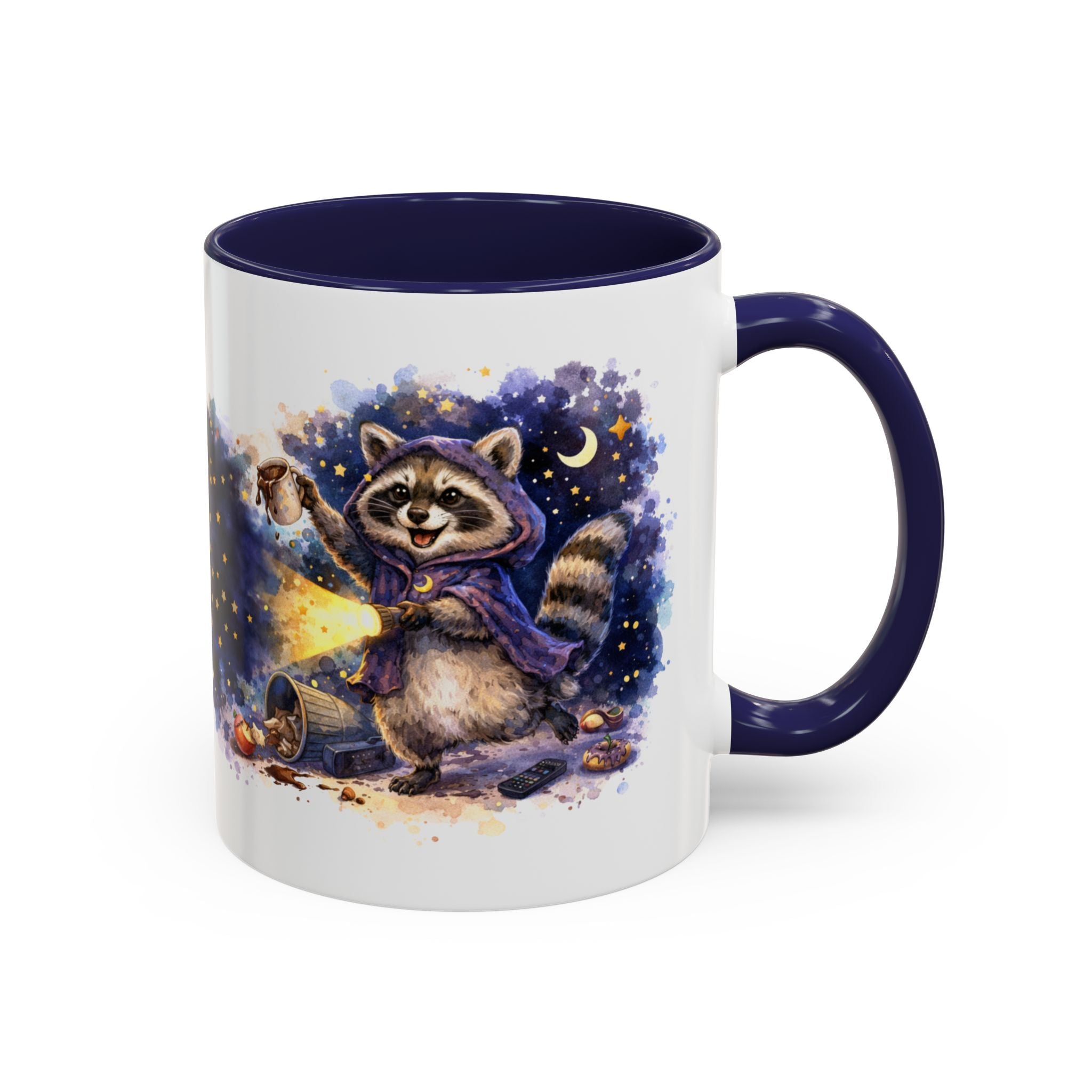 Raccoon Night Explorer Accent Coffee Mug (11/15oz)