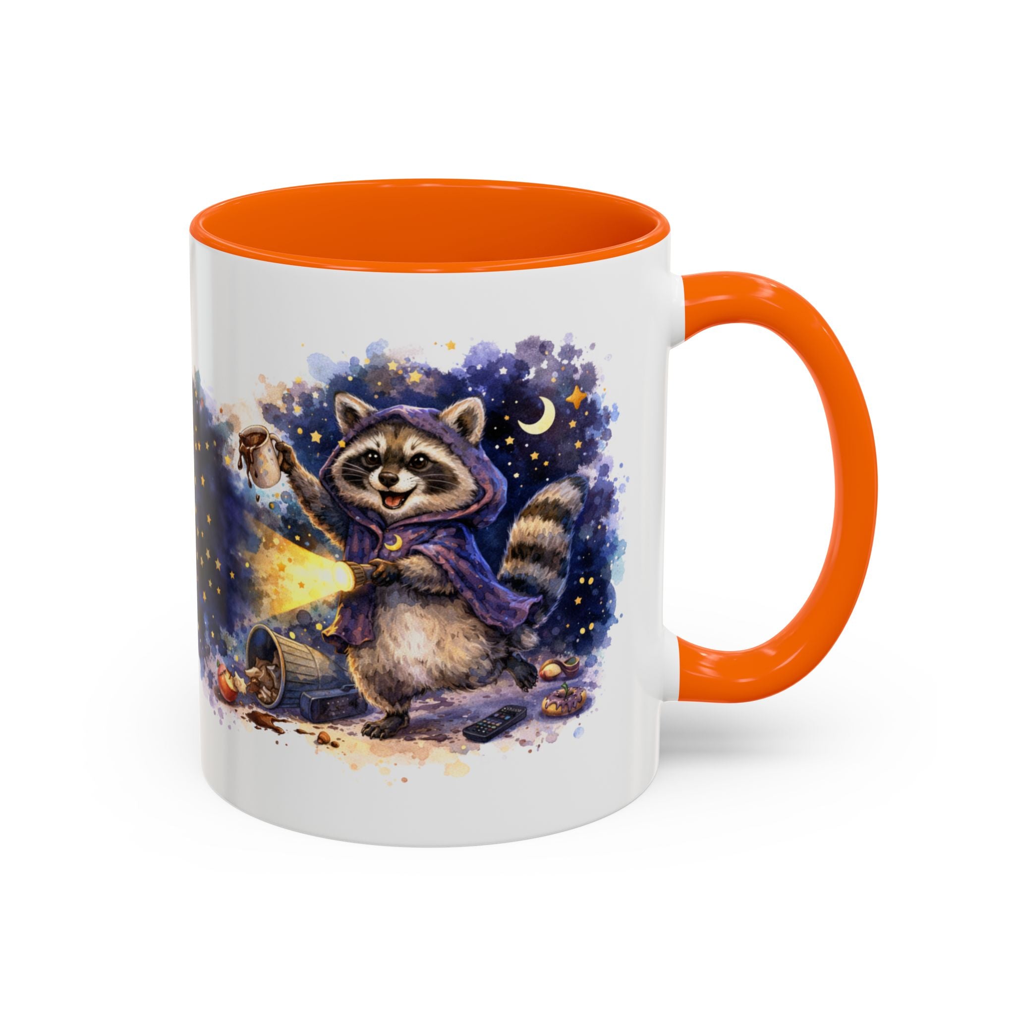 Raccoon Night Explorer Accent Coffee Mug (11/15oz)