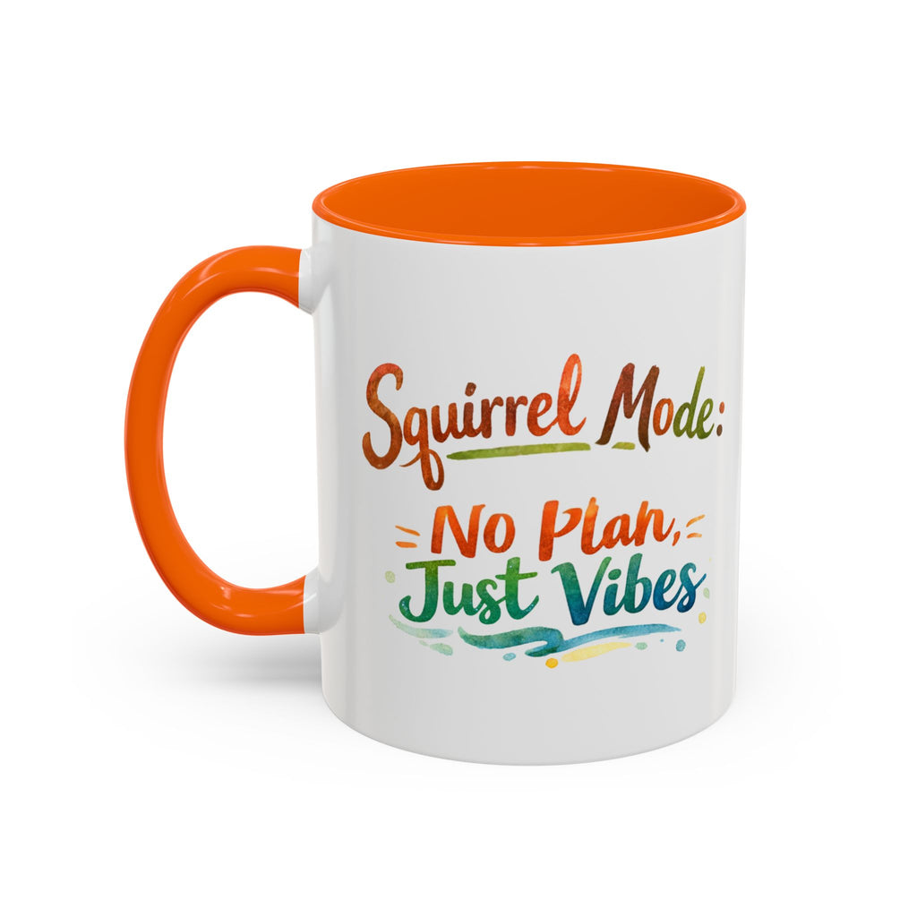 Cool Skateboarding Squirrel Accent Coffee Mug – 'Autumn Vibes' 11/15oz