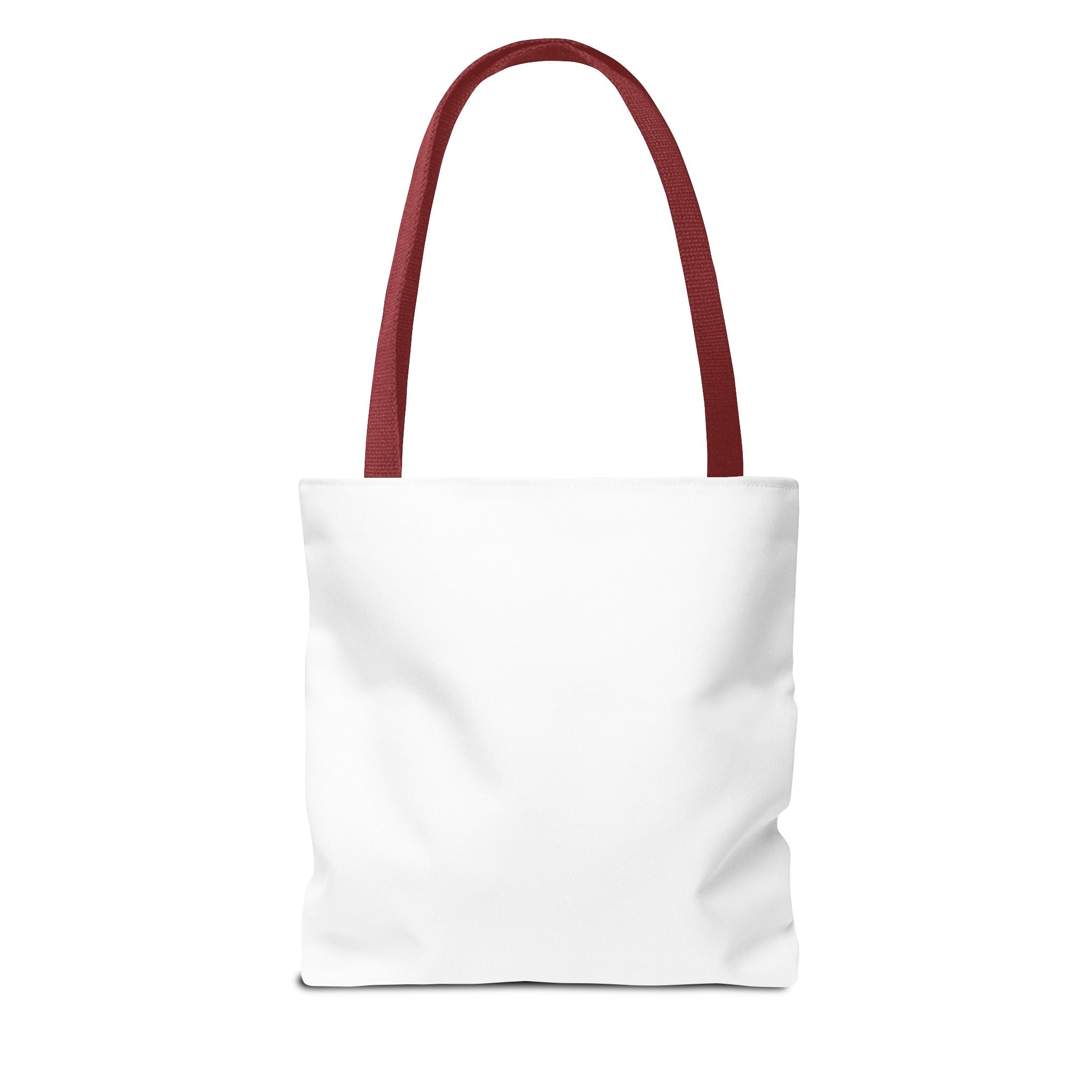 Red Panda Illustration Tote Bag — Botanical Bamboo Animal Print Tote