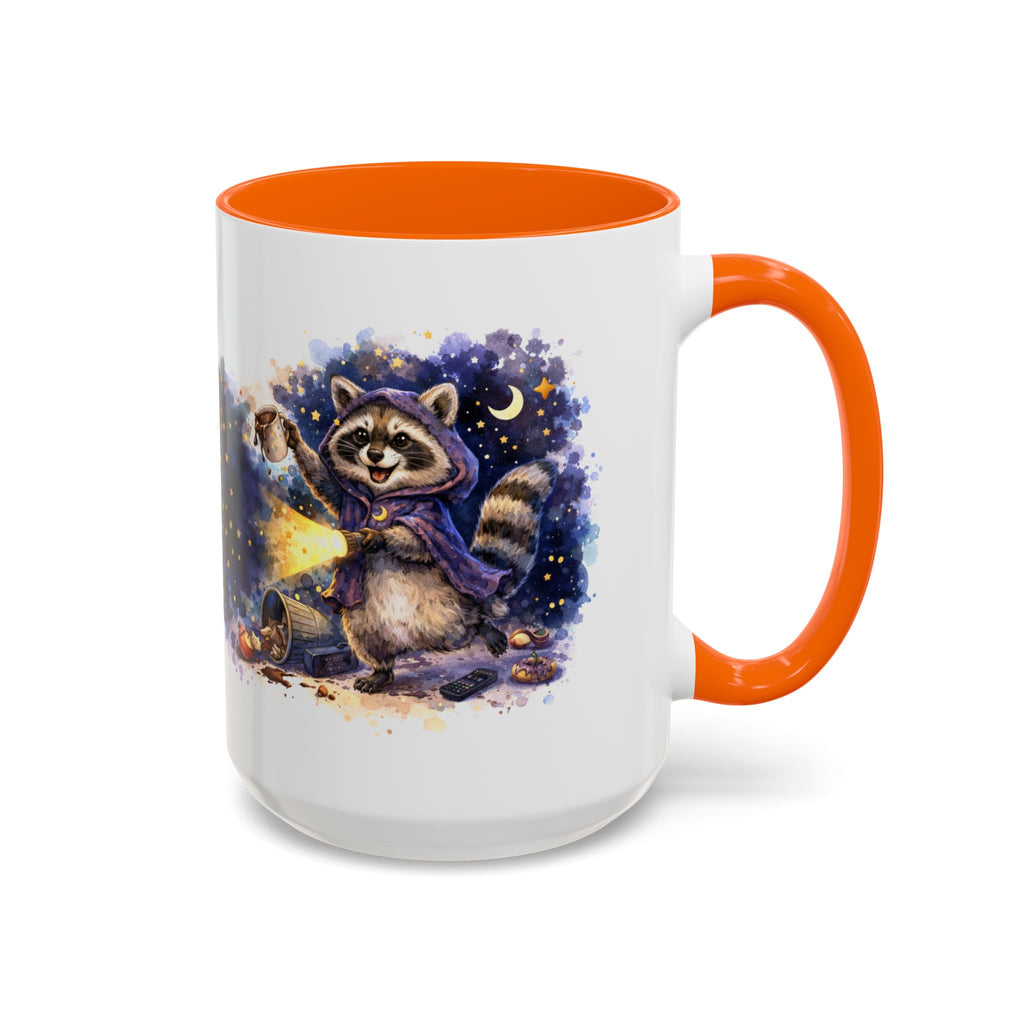 Raccoon Night Explorer Accent Coffee Mug (11/15oz)