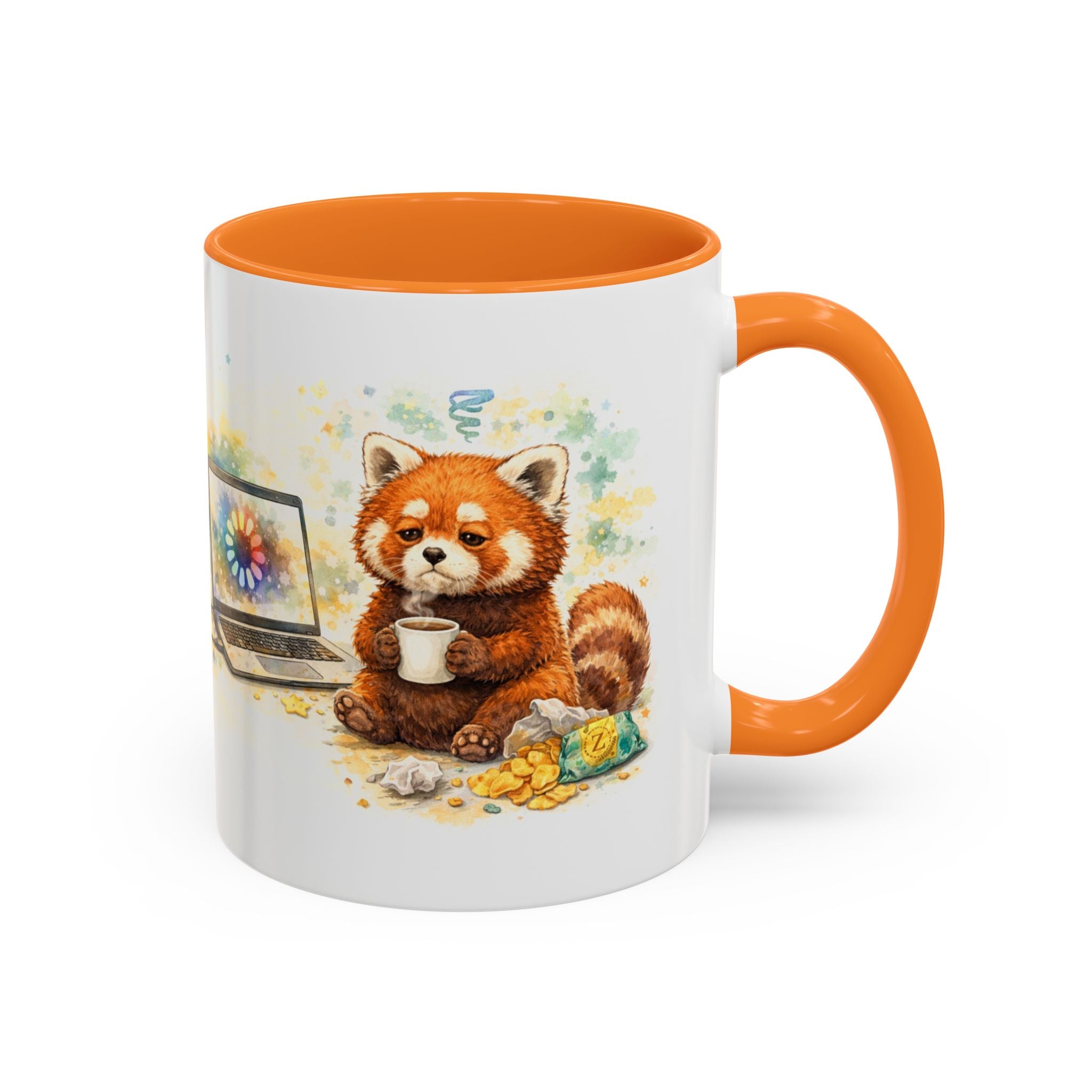 Red Panda Buffering Coffee Mug (11oz/15oz)