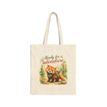 Tote Bag — "Ready for Adventure" Red Panda Canvas Tote