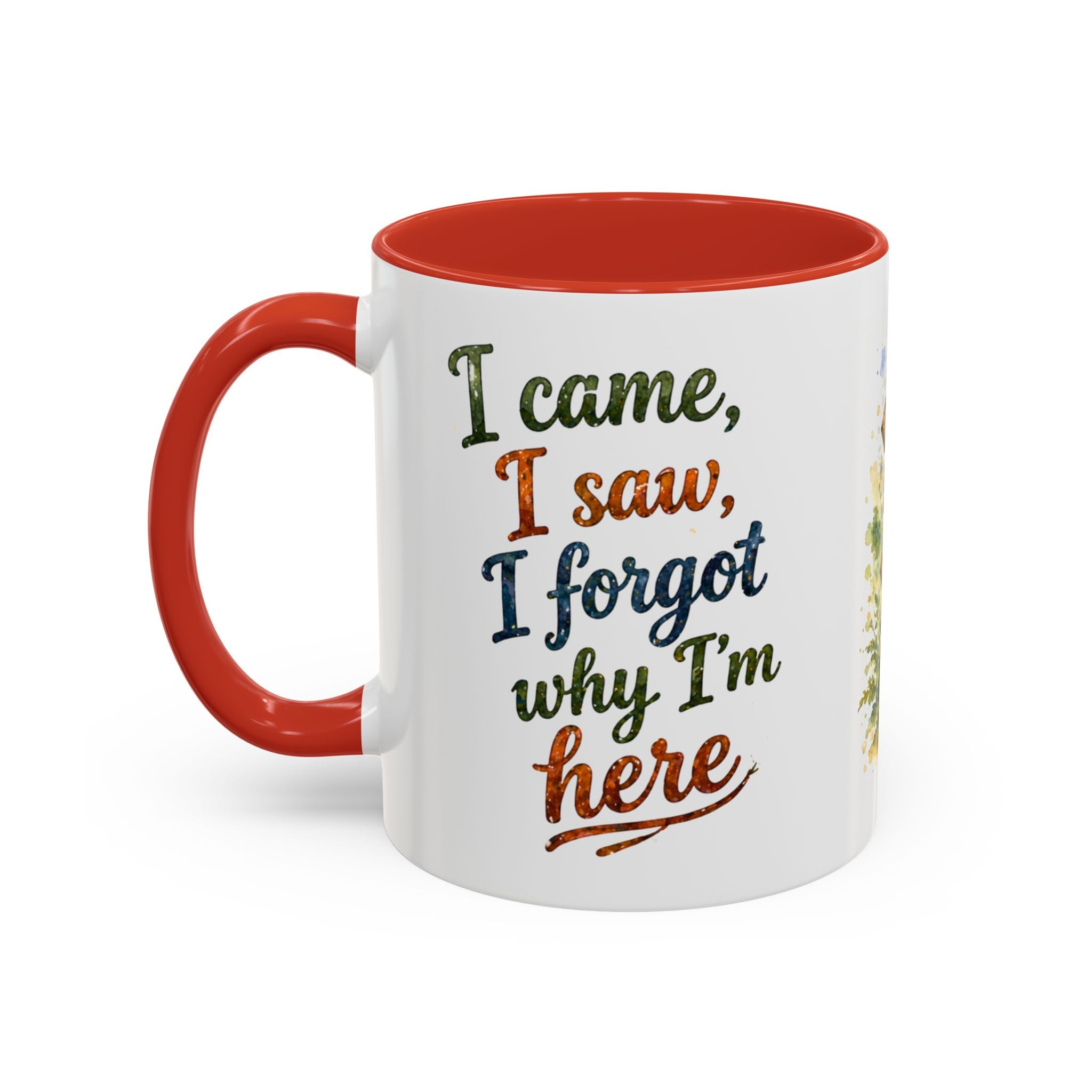 Red Panda Coffee Mug - Cute Woodland Animal Accent Mug (11/15oz)